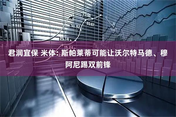 君润宜保 米体: 斯帕莱蒂可能让沃尔特马德、穆阿尼踢双前锋